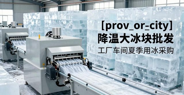 金山降温大冰块批发 工厂车间夏季用冰采购