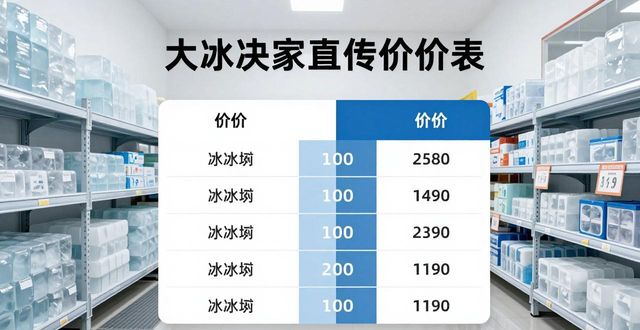 大冰块批发厂家怎么选？金山直供渠道靠谱吗