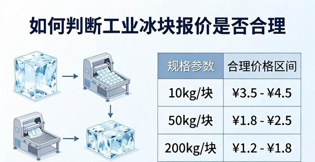 金山工业冰块价格透明化 用户采购不踩坑